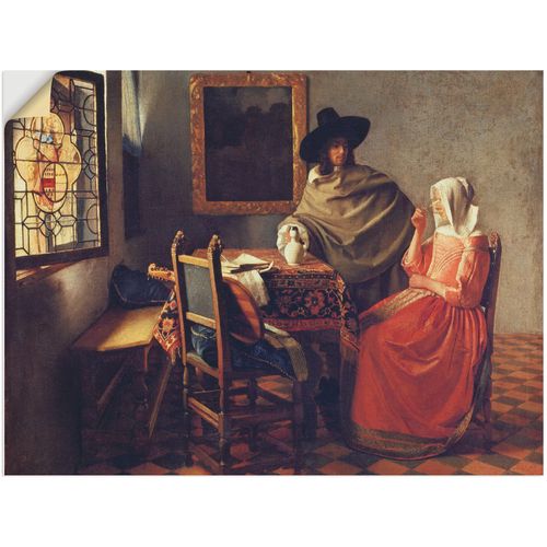 4062144520505 - Wandbild ARTLAND Das Glas Wein Um 1660 61 Bilder Gr B H 120 cm x 90 cm Wandaufkleber - Vinyl Paar 1 St grau Bild Leinwandbild Kunstdrucke Bilder als Leinwandbild Wandaufkleber oder Poster in versch Größen 4062144520505 - Wandbild ARTLAND Das Glas Wein Um 1660 61 Bilder Gr B H 120 cm x 90 cm Wandaufkleber - Vinyl Paar 1 St grau Bild Leinwandbild Kunstdrucke Bilder als Leinwandbild Wandaufkleber oder Poster in versch Größen