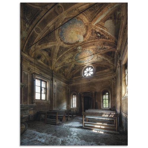 4062144649954 - Wandbild ARTLAND Lost Place Alte Kirche Architektur Bilder Gr B H 30 cm x 40 cm Alu-Dibond-Druck Gebäude Hochformat 1 St braun Kunstdrucke als Alubild Leinwandbild Wandaufkleber oder Poster in versch Größen 4062144649954 - Wandbild ARTLAND Lost Place Alte Kirche Architektur Bilder Gr B H 30 cm x 40 cm Alu-Dibond-Druck Gebäude Hochformat 1 St braun Kunstdrucke als Alubild Leinwandbild Wandaufkleber oder Poster in versch Größen