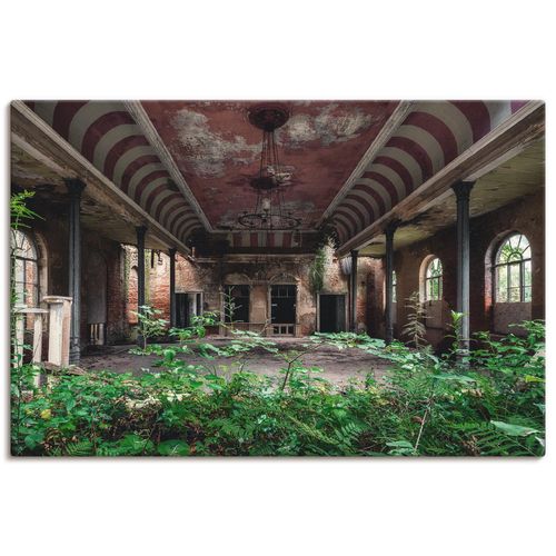 4059745897648 - Wandbild ARTLAND Lost Places - Tanzsaal verlassen Bilder Gr B H 60 cm x 40 cm Leinwandbild Gebäude Querformat 1 St bunt Bild Poster Bilder als Alubild Leinwandbild Wandaufkleber oder in versch Größen