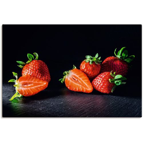 4062144681923 - Wandbild ARTLAND Erdbeeren süß und fruchtig Bilder Gr B H 30 cm x 20 cm Leinwandbild Obst Bilder Querformat 1 St rot Kunstdrucke als Alubild Leinwandbild Wandaufkleber oder Poster in versch Größen 4062144681923 - Wandbild ARTLAND Erdbeeren süß und fruchtig Bilder Gr B H 30 cm x 20 cm Leinwandbild Obst Bilder Querformat 1 St rot Kunstdrucke als Alubild Leinwandbild Wandaufkleber oder Poster in versch Größen