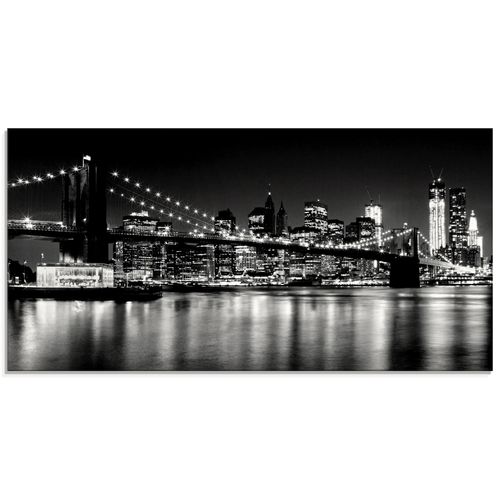 4055327191753 - Glasbild ARTLAND Nächtliche Skyline Manhattan I Bilder Gr B H 100 cm x 50 cm Glasbild Amerika Querformat 1 St schwarz Bild Glasbild Glasbilder Bilder in verschiedenen Größen 4055327191753 - Glasbild ARTLAND Nächtliche Skyline Manhattan I Bilder Gr B H 100 cm x 50 cm Glasbild Amerika Querformat 1 St schwarz Bild Glasbild Glasbilder Bilder in verschiedenen Größen