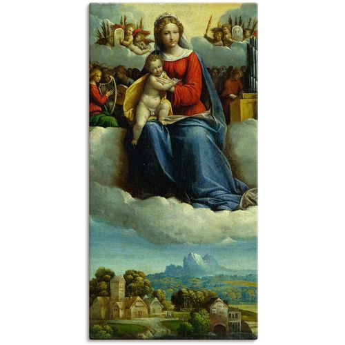 4062144505335 - Wandbild ARTLAND Madonna mit Kind umgeben von Engeln Bilder Gr B H 20 cm x 40 cm Leinwandbild Religion 1 St bunt Bild Poster Bilder als Leinwandbild Wandaufkleber oder in versch Größen 4062144505335 - Wandbild ARTLAND Madonna mit Kind umgeben von Engeln Bilder Gr B H 20 cm x 40 cm Leinwandbild Religion 1 St bunt Bild Poster Bilder als Leinwandbild Wandaufkleber oder in versch Größen