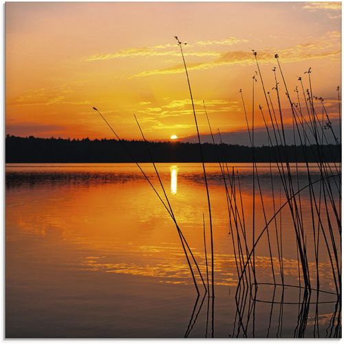 4059745440011 - Glasbild ARTLAND Landschaft mit Sonnenaufgang Bilder Gr B H 20 cm x 20 cm Sonnenaufgang & -untergang 1 St orange Glasbilder Bilder in verschiedenen Größen 4059745440011 - Glasbild ARTLAND Landschaft mit Sonnenaufgang Bilder Gr B H 20 cm x 20 cm Sonnenaufgang & -untergang 1 St orange Glasbilder Bilder in verschiedenen Größen