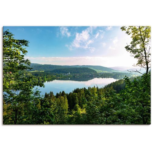 4062144835203 - Wandbild ARTLAND Blick auf den Titisee im Schwarzwald Bilder Gr B H 30 cm x 20 cm Leinwandbild Seebilder Querformat 1 St bunt Kunstdrucke als Alubild Leinwandbild Wandaufkleber oder Poster in versch Größen 4062144835203 - Wandbild ARTLAND Blick auf den Titisee im Schwarzwald Bilder Gr B H 30 cm x 20 cm Leinwandbild Seebilder Querformat 1 St bunt Kunstdrucke als Alubild Leinwandbild Wandaufkleber oder Poster in versch Größen