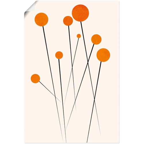 4062144772621 - Wandbild ARTLAND Träumende Gänseblümchen Bilder Gr B H 20 cm x 30 cm Poster Blumenbilder Hochformat 1 St weiß Kunstdrucke als Alubild Leinwandbild Wandaufkleber oder Poster in versch Größen