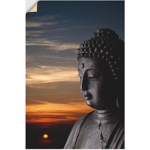 4062144635636 - Wandbild ARTLAND Buddha Statue vor Sonnenuntergang Bilder Gr B H 60 cm x 90 cm Wandaufkleber - Vinyl Buddhismus Hochformat 1 St schwarz Kunstdrucke als Alubild Leinwandbild Wandaufkleber oder Poster in versch Größen 4062144635636 - Wandbild ARTLAND Buddha Statue vor Sonnenuntergang Bilder Gr B H 60 cm x 90 cm Wandaufkleber - Vinyl Buddhismus Hochformat 1 St schwarz Kunstdrucke als Alubild Leinwandbild Wandaufkleber oder Poster in versch Größen
