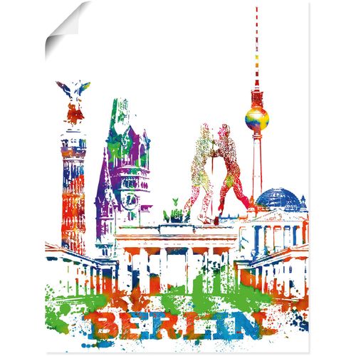 4062144716137 - Wandbild ARTLAND Berlin Grafik Bilder Gr B H 30 cm x 40 cm Poster Berlin Hochformat 1 St bunt Kunstdrucke als Alubild Leinwandbild Wandaufkleber oder Poster in versch Größen 4062144716137 - Wandbild ARTLAND Berlin Grafik Bilder Gr B H 30 cm x 40 cm Poster Berlin Hochformat 1 St bunt Kunstdrucke als Alubild Leinwandbild Wandaufkleber oder Poster in versch Größen