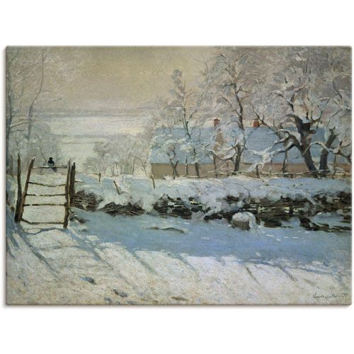 4055327688031 - Wandbild ARTLAND Die Elster 1868 69 Bilder Gr B H 60 cm x 45 cm Leinwandbild Vier Jahreszeiten 1 St weiß Bild Poster Bilder als Leinwandbild Wandaufkleber oder in versch Größen 4055327688031 - Wandbild ARTLAND Die Elster 1868 69 Bilder Gr B H 60 cm x 45 cm Leinwandbild Vier Jahreszeiten 1 St weiß Bild Poster Bilder als Leinwandbild Wandaufkleber oder in versch Größen