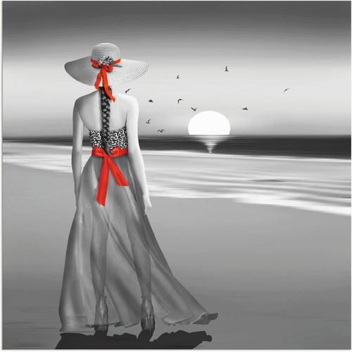 4062144217559 - Wandbild ARTLAND Ein Blick zurück aufs Meer Bilder Gr B H 40 cm x 40 cm Alu-Dibond-Druck Frau 1 St schwarz Bild Kunstdruck Metallbild Metallbilder Bilder als Alubild Leinwandbild Wandaufkleber oder Poster in versch Größen 4062144217559 - Wandbild ARTLAND Ein Blick zurück aufs Meer Bilder Gr B H 40 cm x 40 cm Alu-Dibond-Druck Frau 1 St schwarz Bild Kunstdruck Metallbild Metallbilder Bilder als Alubild Leinwandbild Wandaufkleber oder Poster in versch Größen