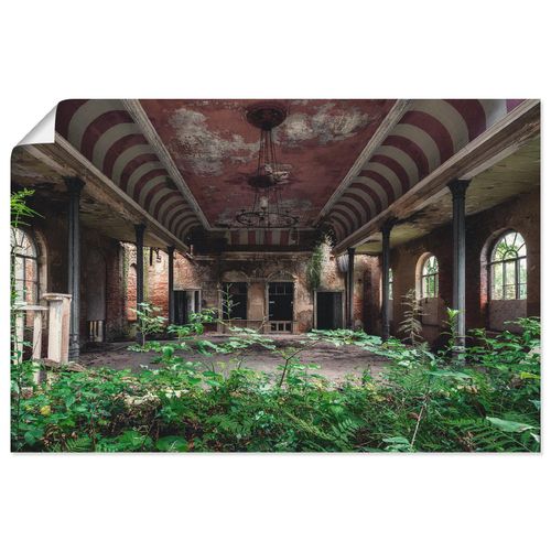 4059745897693 - Wandbild ARTLAND Lost Places - Tanzsaal verlassen Bilder Gr B H 30 cm x 20 cm Poster Gebäude Querformat 1 St bunt Bild Poster Bilder als Alubild Leinwandbild Wandaufkleber oder in versch Größen