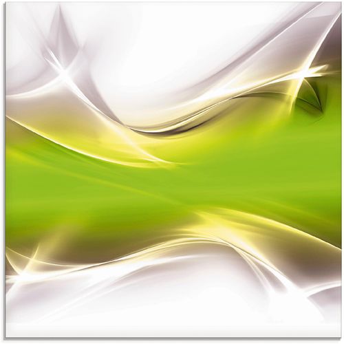 4057738976233 - Glasbild ARTLAND Kreatives Element Bilder Gr B H 40 cm x 40 cm Gegenstandslos 1 St grün Glasbilder Bilder in verschiedenen Größen 4057738976233 - Glasbild ARTLAND Kreatives Element Bilder Gr B H 40 cm x 40 cm Gegenstandslos 1 St grün Glasbilder Bilder in verschiedenen Größen
