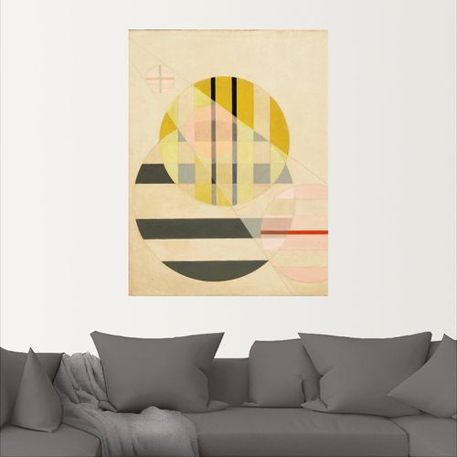 4062144285435 - Wandbild ARTLAND Z II 1925 Bilder Gr B H 30 cm x 40 cm Wandaufkleber - Vinyl Muster 1 St gelb Bild Leinwandbild Kunstdrucke Bilder als Alubild Leinwandbild Wandaufkleber oder Poster in versch Größen