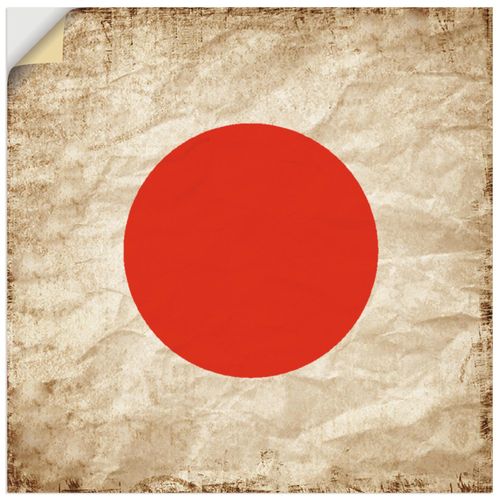 4059745977739 - Wandbild ARTLAND Japanische Flagge Japan Symbol Bilder Gr B H 50 cm x 50 cm Wandaufkleber - Vinyl Zeichen quadratisch 1 St rot Bild Leinwandbild Kunstdrucke Bilder als Alubild Leinwandbild Wandaufkleber oder Poster in versch Größen 4059745977739 - Wandbild ARTLAND Japanische Flagge Japan Symbol Bilder Gr B H 50 cm x 50 cm Wandaufkleber - Vinyl Zeichen quadratisch 1 St rot Bild Leinwandbild Kunstdrucke Bilder als Alubild Leinwandbild Wandaufkleber oder Poster in versch Größen