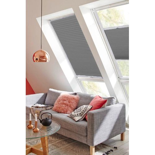4001442780624 - Dachfensterplissee StartUp Style Honeycomb VD Plissees Gr 1159 cm zweiseitig verschiebbar 776 cm grau (anthrazit weiß) Dachfensterplissees mit Führungsschienen 4001442780624 - Dachfensterplissee StartUp Style Honeycomb VD Plissees Gr 1159 cm zweiseitig verschiebbar 776 cm grau (anthrazit weiß) Dachfensterplissees mit Führungsschienen