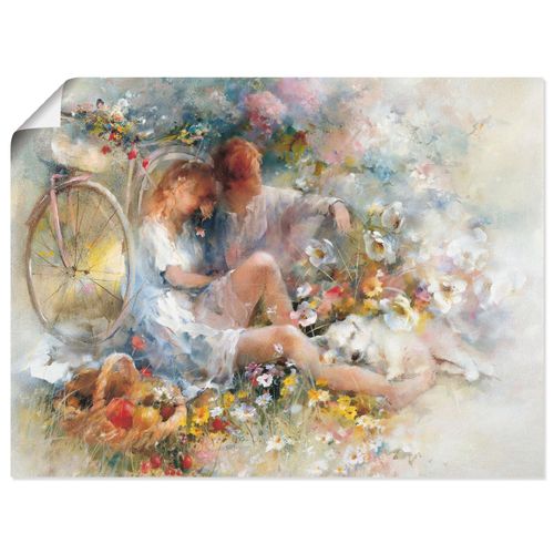 4057738450269 - Wandbild ARTLAND Reise im Frühjahr Bilder Gr B H 60 cm x 45 cm Poster Paar Querformat 1 St beige (naturfarben) Bild Poster Bilder als Leinwandbild Wandaufkleber oder in versch Größen