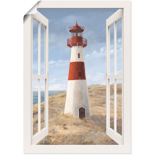 4062144594346 - Wandbild ARTLAND Leuchtturm I Fensterblick Bilder Gr B H 50 cm x 70 cm Poster Gebäude Hochformat 1 St beige (naturfarben) Kunstdrucke als Alubild Leinwandbild Wandaufkleber oder Poster in versch Größen 4062144594346 - Wandbild ARTLAND Leuchtturm I Fensterblick Bilder Gr B H 50 cm x 70 cm Poster Gebäude Hochformat 1 St beige (naturfarben) Kunstdrucke als Alubild Leinwandbild Wandaufkleber oder Poster in versch Größen