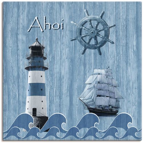 4059745179362 - Wandbild ARTLAND Ahoi im maritimen Blau Bilder Gr B H 30 cm x 30 cm Leinwandbild Küste 1 St blau Bild Kunstdruck Kunstdrucke Bilder als Alubild Leinwandbild Wandaufkleber oder Poster in versch Größen 4059745179362 - Wandbild ARTLAND Ahoi im maritimen Blau Bilder Gr B H 30 cm x 30 cm Leinwandbild Küste 1 St blau Bild Kunstdruck Kunstdrucke Bilder als Alubild Leinwandbild Wandaufkleber oder Poster in versch Größen