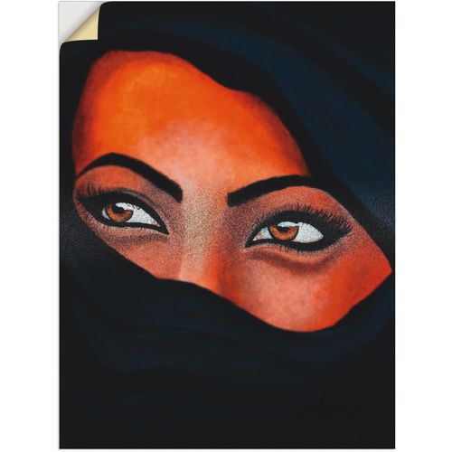 4062144343029 - Wandbild ARTLAND Tuareg - Der Sand auf deiner Haut Bilder Gr B H 30 cm x 40 cm Wandaufkleber - Vinyl Frau 1 St schwarz Bild Kunstdruck Kunstdrucke Bilder als Leinwandbild Wandaufkleber oder Poster in versch Größen 4062144343029 - Wandbild ARTLAND Tuareg - Der Sand auf deiner Haut Bilder Gr B H 30 cm x 40 cm Wandaufkleber - Vinyl Frau 1 St schwarz Bild Kunstdruck Kunstdrucke Bilder als Leinwandbild Wandaufkleber oder Poster in versch Größen