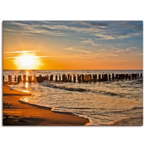 4055327240543 - Wandbild ARTLAND Schöner Sonnenuntergang am Strand Bilder Gr B H 40 cm x 30 cm Leinwandbild Strand Querformat 1 St orange Bild Leinwandbild Kunstdrucke Bilder als Alubild Leinwandbild Wandaufkleber oder Poster in versch Größen 4055327240543 - Wandbild ARTLAND Schöner Sonnenuntergang am Strand Bilder Gr B H 40 cm x 30 cm Leinwandbild Strand Querformat 1 St orange Bild Leinwandbild Kunstdrucke Bilder als Alubild Leinwandbild Wandaufkleber oder Poster in versch Größen