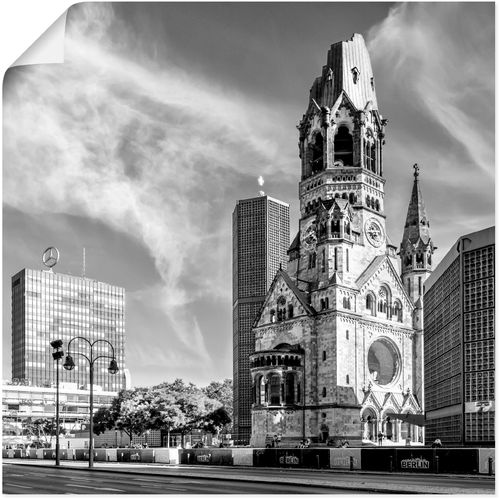 4062144653890 - Wandbild ARTLAND Berlin Kaiser-Wilhelm-Gedächtniskirche Bilder Gr B H 70 cm x 70 cm Poster Berlin quadratisch 1 St schwarz Kunstdrucke als Alubild Leinwandbild Wandaufkleber oder Poster in versch Größen 4062144653890 - Wandbild ARTLAND Berlin Kaiser-Wilhelm-Gedächtniskirche Bilder Gr B H 70 cm x 70 cm Poster Berlin quadratisch 1 St schwarz Kunstdrucke als Alubild Leinwandbild Wandaufkleber oder Poster in versch Größen