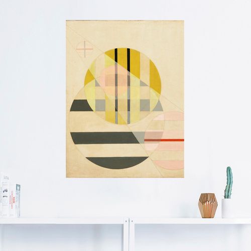 4062144285442 - Wandbild ARTLAND Z II 1925 Bilder Gr B H 45 cm x 60 cm Wandaufkleber - Vinyl Muster 1 St gelb Bild Leinwandbild Kunstdrucke Bilder als Alubild Leinwandbild Wandaufkleber oder Poster in versch Größen