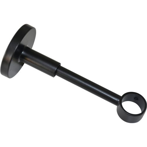 4003018365778 - Träger Wandträger geschlossen für Gardinenstange Gardinenstangenhalterungen Gr Länge 12 cm schwarz (schwarz matt) Gardinenstangenhalter Serie Einzelprogramm Chicago Ø 20 mm 4003018365778 - Träger Wandträger geschlossen für Gardinenstange Gardinenstangenhalterungen Gr Länge 12 cm schwarz (schwarz matt) Gardinenstangenhalter Serie Einzelprogramm Chicago Ø 20 mm