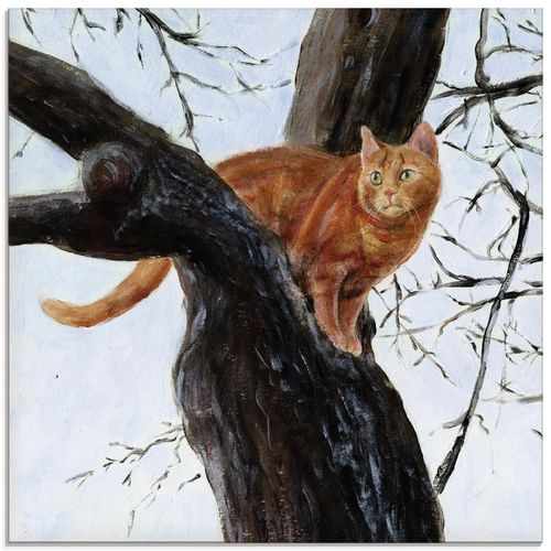 4055327382403 - Glasbild ARTLAND Katze im Baum Bilder Gr B H 20 cm x 20 cm Glasbild Haustiere quadratisch 1 St braun Bild Glasbild Glasbilder Bilder in verschiedenen Größen 4055327382403 - Glasbild ARTLAND Katze im Baum Bilder Gr B H 20 cm x 20 cm Glasbild Haustiere quadratisch 1 St braun Bild Glasbild Glasbilder Bilder in verschiedenen Größen