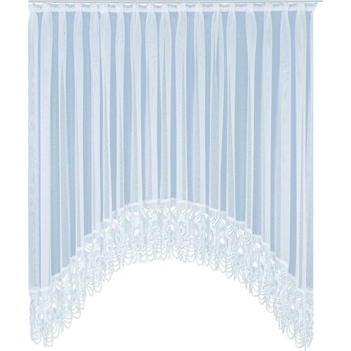 4004567102609 - Gardine WIRTH Elena Gardinen Gr 175 cm Faltenband 300 cm weiß Landhaus Gardinen Gardine veredelt mit echter Plauener Spitze Stickerei Bogen 4004567102609 - Gardine WIRTH Elena Gardinen Gr 175 cm Faltenband 300 cm weiß Landhaus Gardinen Gardine veredelt mit echter Plauener Spitze Stickerei Bogen