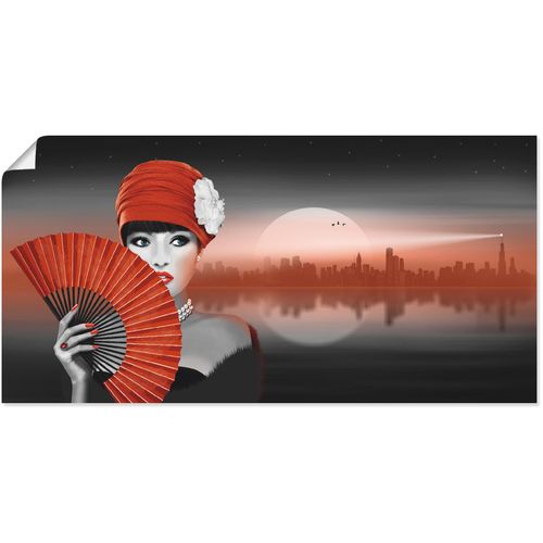 4059745417150 - Wandbild ARTLAND In der Hitze Nacht Bilder Gr B H 60 cm x 30 cm Poster Frau 1 St rot Bild Kunstdruck Kunstdrucke Bilder als Alubild Leinwandbild Wandaufkleber oder Poster in versch Größen 4059745417150 - Wandbild ARTLAND In der Hitze Nacht Bilder Gr B H 60 cm x 30 cm Poster Frau 1 St rot Bild Kunstdruck Kunstdrucke Bilder als Alubild Leinwandbild Wandaufkleber oder Poster in versch Größen