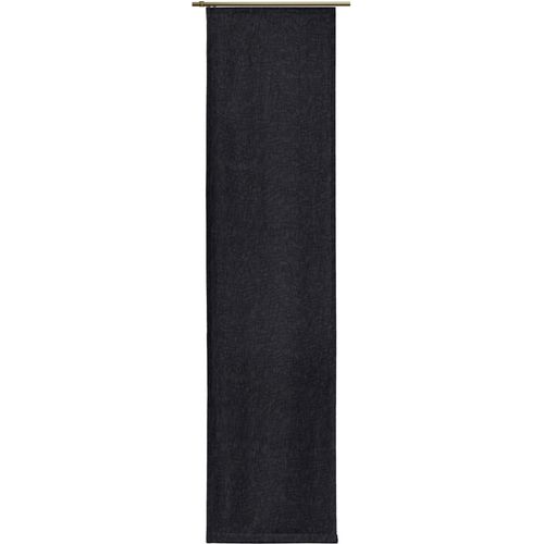4004567176150 - Schiebegardine WIRTH Java Gr 1 blau (dunkelblau) B60cm H145cm Jacquard Elasthan Baumwolle Gardinen dark blue denim 4004567176150 - Schiebegardine WIRTH Java Gr 1 blau (dunkelblau) B60cm H145cm Jacquard Elasthan Baumwolle Gardinen dark blue denim