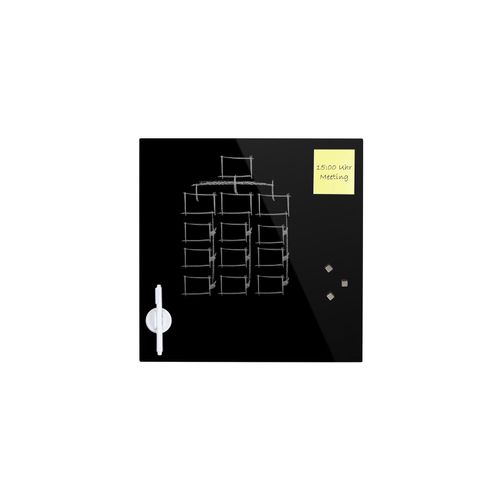 4260697663667 - Glas Magnettafel 45 x 45 cm | schwarz 4260697663667 - Glas Magnettafel 45 x 45 cm | schwarz