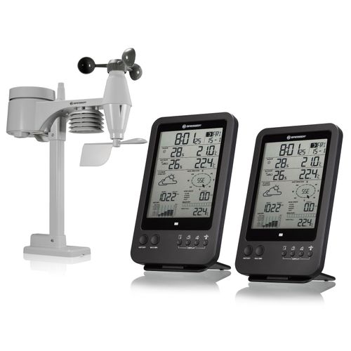 4007922071800 - BRESSER 5-in-1-Wetterstation inkl zusätzlicher Basisstation