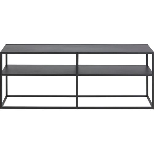 5713941043498 - Konsolentisch ACTONA GROUP Vilho schwarz B120cm H46cm T30cm Tische aus schönem schwarzen Metall Breite 120 cm