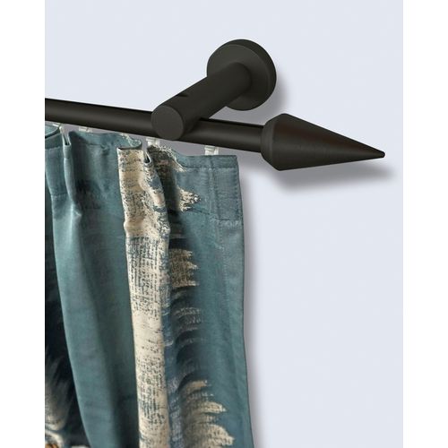 9002777290791 - Gardinenstange GARESA AGROS schwarz Gardinenstangen Kinder L 600cm Ø 20mm 1 läufig Aluminium Holz Kunststoff Vorhanggarnitur einfache Montage verlängerbar Wandmontage Spitze L600cm 9002777290791 - Gardinenstange GARESA AGROS schwarz Gardinenstangen Kinder L 600cm Ø 20mm 1 läufig Aluminium Holz Kunststoff Vorhanggarnitur einfache Montage verlängerbar Wandmontage Spitze L600cm