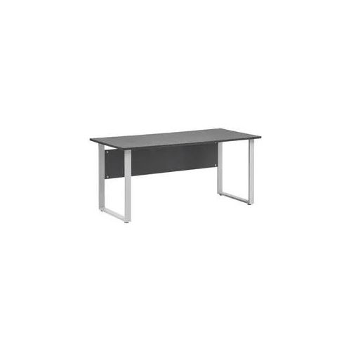 4260637313607 - 1500 Schreibtisch anthrazit rechteckig Kufen-Gestell silber 1600 x 750 cm