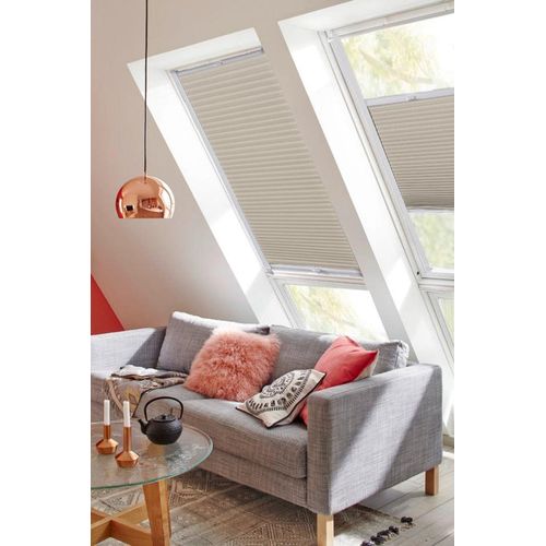 4001442776702 - sunlines Dachfensterplissee »StartUp Style Honeycomb TL« Lichtschutz verspannt mit Führungsschienen