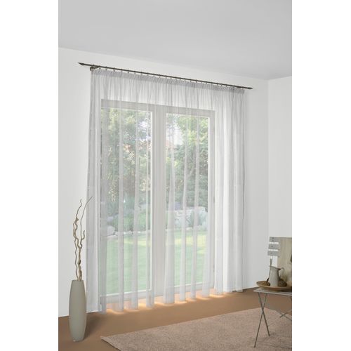 4004567094096 - Vorhang WIRTH Anja Gardinen Gr 245 cm Faltenband 300 cm weiß Fertiggardine Fertigstore Flauschvorhang Gardine Gardinenstore Langstore Übergardine Schlafzimmergardinen Store 4004567094096 - Vorhang WIRTH Anja Gardinen Gr 245 cm Faltenband 300 cm weiß Fertiggardine Fertigstore Flauschvorhang Gardine Gardinenstore Langstore Übergardine Schlafzimmergardinen Store