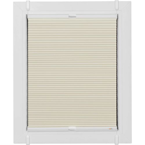 4001442923090 - Wabenplissee One Size Style Honeycomb VD Plissees Gr 160 cm zweiseitig verschiebbar 75 cm beige (creme weiß weiß) Plissees ohne Bohren Zubehörfarbe zum Klemmen 4001442923090 - Wabenplissee One Size Style Honeycomb VD Plissees Gr 160 cm zweiseitig verschiebbar 75 cm beige (creme weiß weiß) Plissees ohne Bohren Zubehörfarbe zum Klemmen