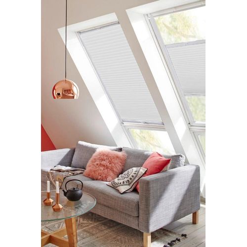 4001442776450 - Dachfensterplissee StartUp Style Honeycomb TL Plissees Gr 1417 cm zweiseitig verschiebbar 973 cm weiß (weiß weiß) Dachfensterplissees mit Führungsschienen 4001442776450 - Dachfensterplissee StartUp Style Honeycomb TL Plissees Gr 1417 cm zweiseitig verschiebbar 973 cm weiß (weiß weiß) Dachfensterplissees mit Führungsschienen