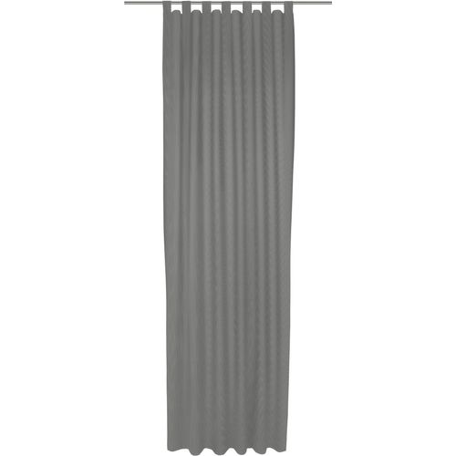 4004567478728 - Vorhang WIRTH Uni Collection light grau (dunkelgrau) B142cm H295cm Baumwolle (Bio-Baumwolle) Gardinen nach Maß