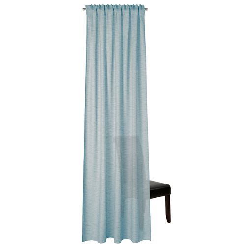 4006470451317 - Vorhang NEUTEX FOR YOU Biella Gr 1 blau (eisblau) B142cm H245cm Jacquard Polyester Gardinen HxB 245x142 Schal mit verdeckten Schlaufen
