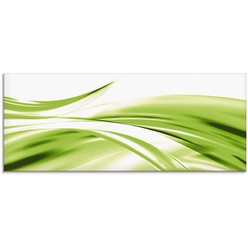 4055327011532 - Glasbild ARTLAND Schöne Welle - Abstrakt Bilder Gr B H 125 cm x 50 cm Glasbild Gegenstandslos 1 St grün Glasbilder in verschiedenen Größen 4055327011532 - Glasbild ARTLAND Schöne Welle - Abstrakt Bilder Gr B H 125 cm x 50 cm Glasbild Gegenstandslos 1 St grün Glasbilder in verschiedenen Größen