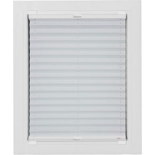 4001442955831 - Plissee Budget Crush Plissees Gr 100 cm zweiseitig verschiebbar 70 cm weiß (weiß weiß) Plissees ohne Bohren Haftfix crushed 4001442955831 - Plissee Budget Crush Plissees Gr 100 cm zweiseitig verschiebbar 70 cm weiß (weiß weiß) Plissees ohne Bohren Haftfix crushed