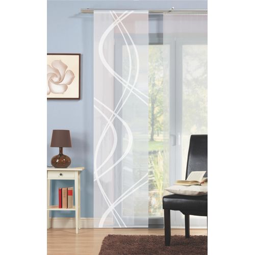 4056751115315 - HOME WOHNIDEEN Schiebegardine »TIBERIO« (1 St) HxB 245x60 transparente Voile 4056751115315 - HOME WOHNIDEEN Schiebegardine »TIBERIO« (1 St) HxB 245x60 transparente Voile