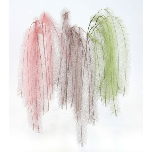 4019844774547 - Kunstpflanze IGEA Federzweig Kunstpflanzen Gr B H 20 cm x 80 cm rosa Künstliche Zimmerpflanzen 3er Set