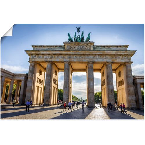 4062144660409 - Wandbild ARTLAND Brandenburger Tor in Berlin Bilder Gr B H 60 cm x 40 cm Poster Gebäude Querformat 1 St beige (naturfarben) Kunstdrucke als Alubild Leinwandbild Wandaufkleber oder Poster in versch Größen 4062144660409 - Wandbild ARTLAND Brandenburger Tor in Berlin Bilder Gr B H 60 cm x 40 cm Poster Gebäude Querformat 1 St beige (naturfarben) Kunstdrucke als Alubild Leinwandbild Wandaufkleber oder Poster in versch Größen