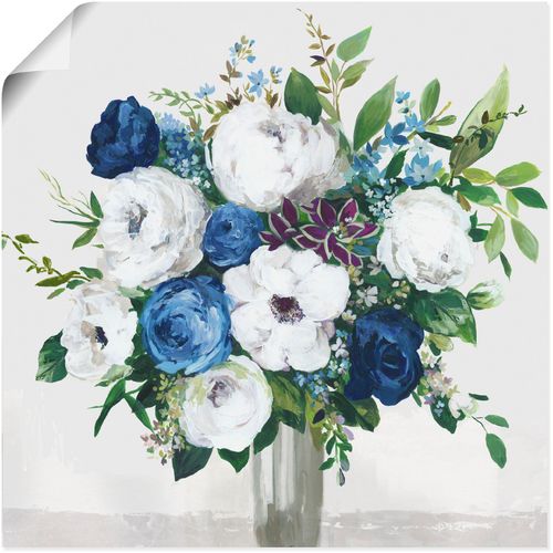 4062144700099 - Wandbild ARTLAND Weiß-Blaue Symphonie Bilder Gr B H 40 cm x 40 cm Poster Blumenbilder quadratisch 1 St grau Kunstdrucke als Alubild Leinwandbild Wandaufkleber oder Poster in versch Größen 4062144700099 - Wandbild ARTLAND Weiß-Blaue Symphonie Bilder Gr B H 40 cm x 40 cm Poster Blumenbilder quadratisch 1 St grau Kunstdrucke als Alubild Leinwandbild Wandaufkleber oder Poster in versch Größen
