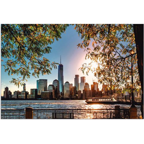4062144246047 - Wandbild ARTLAND Sonnenaufgang über New York Bilder Gr B H 60 cm x 40 cm Alu-Dibond-Druck Amerika 1 St blau Bild Kunstdruck Kunstdrucke Bilder als Alubild Leinwandbild Wandaufkleber oder Poster in versch Größen 4062144246047 - Wandbild ARTLAND Sonnenaufgang über New York Bilder Gr B H 60 cm x 40 cm Alu-Dibond-Druck Amerika 1 St blau Bild Kunstdruck Kunstdrucke Bilder als Alubild Leinwandbild Wandaufkleber oder Poster in versch Größen
