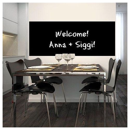 4049009356486 - Tafelfolie HOME AFFAIRE Schwarz Bilder Gr B H 120 cm x 60 cm schwarz Wanddekoration Bilder 1 Rolle ca 12060 cm selbstklebend inkl Boardmarker