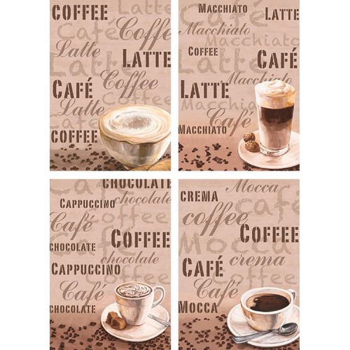 4062144314531 - Poster ARTLAND Milchkaffee Latte MacchiatoChocolate Bilder Gr B H 297 cm x 42 cm Poster Getränke Hochformat 4 St beige (naturfarben) Poster Bilder Poster Wandbild Bild Wandposter 4062144314531 - Poster ARTLAND Milchkaffee Latte MacchiatoChocolate Bilder Gr B H 297 cm x 42 cm Poster Getränke Hochformat 4 St beige (naturfarben) Poster Bilder Poster Wandbild Bild Wandposter